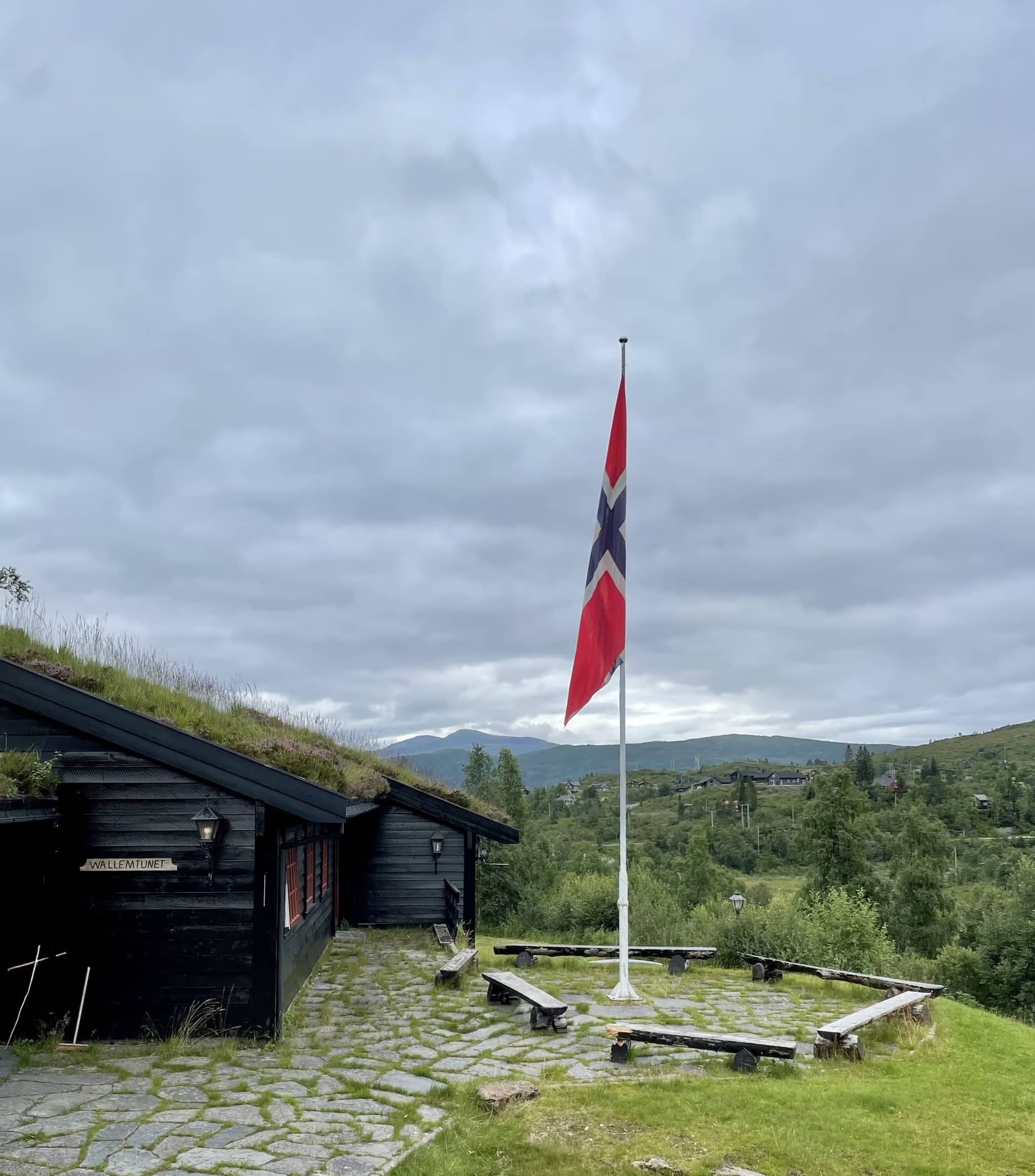 Bygningar og tun på Wallemtunet