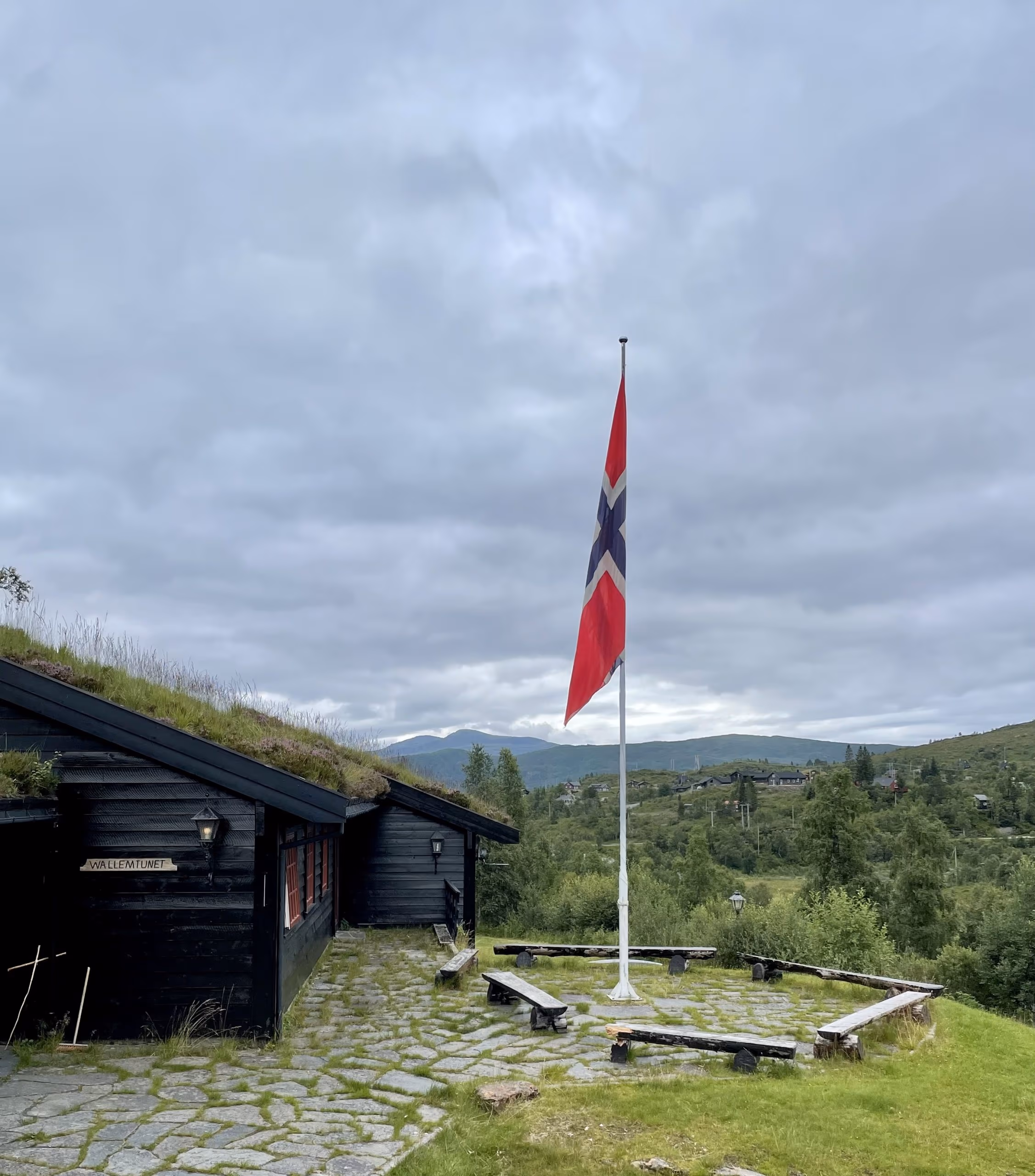Bygningar og tun på Wallemtunet
